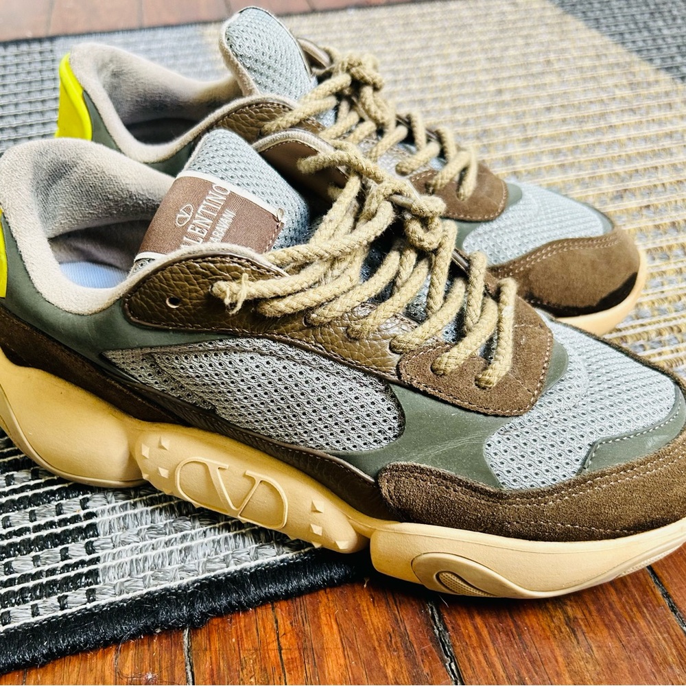 Valentino Garavani Colorblock Platform Sneakers